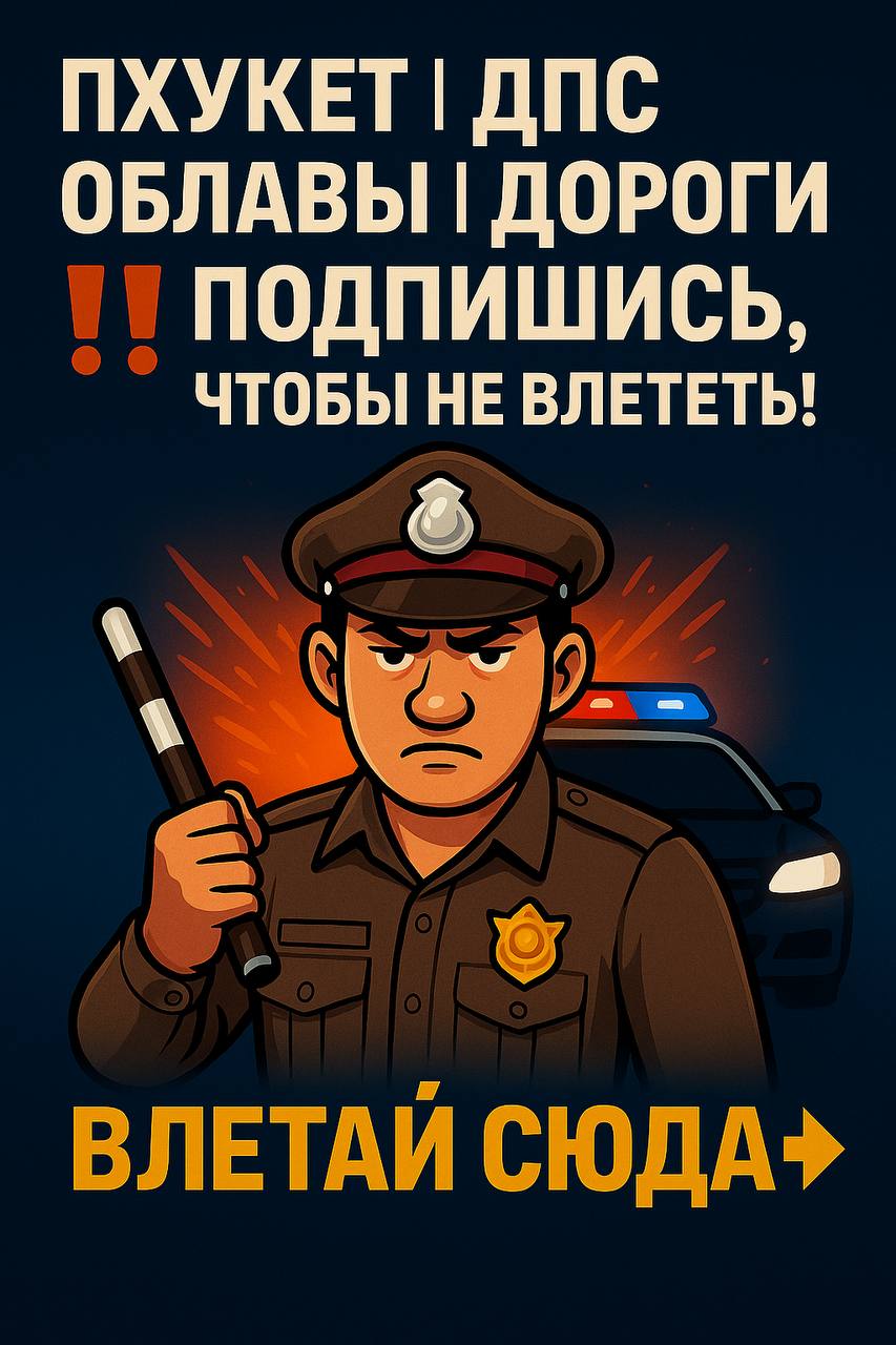 Следите за облавами ДПС на Пхукете